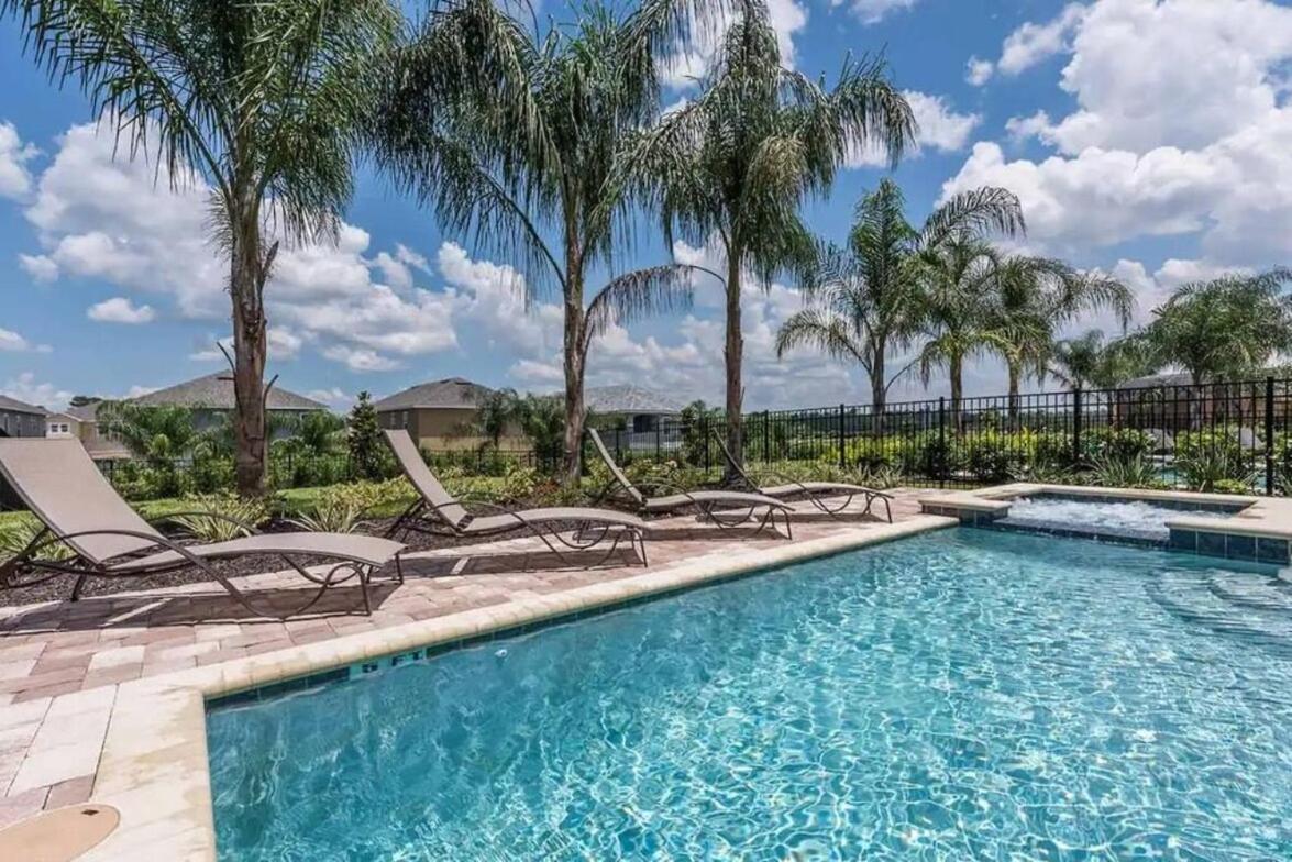 Gorgeous Home W Game Room Heated Pool Spa Orlando Exterior photo
