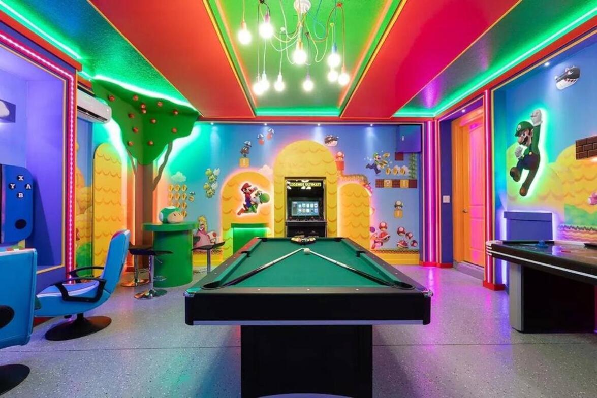 Gorgeous Home W Game Room Heated Pool Spa Orlando Exterior photo